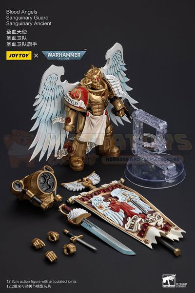 PREORDER - JOYTOY - WARHAMMER 40K - 1/18 Scale - Blood Angels Sanguinary Guard Sanguinary Ancient