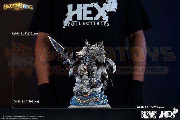 PREORDER - HEX Collectibles x Blizzard - WARCRAFT - 1/10 Scale - The Lich King