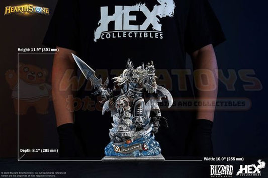 PREORDER - HEX Collectibles x Blizzard - WARCRAFT - 1/10 Scale - The Lich King