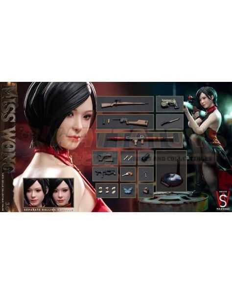 PREORDER - SWTOYS - RESIDENT EVIL - 1/6 Scale - Miss Wong 3.0