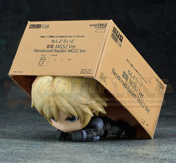 PREORDER - GOOD SMILE COMPANY - METAL GEAR SOLID - Nendoroid Raiden MGS2 Ver. (Re-run)