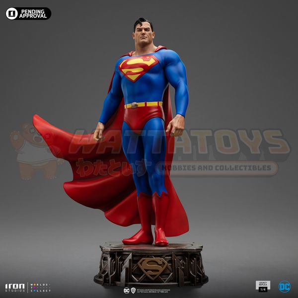 PREORDER - Iron Studios - Superman DC Trinity Legacy Replica 1/4