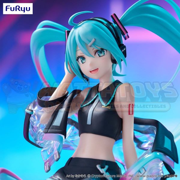 PREORDER - FURYU - VOCALOID - Hatsune Miku Noodle Stopper Figure Neon Cyber