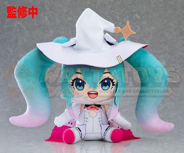 PREORDER - GOOD SMILE RACING - VOCALOID - Plushie Racing Miku: 2024 Ver.