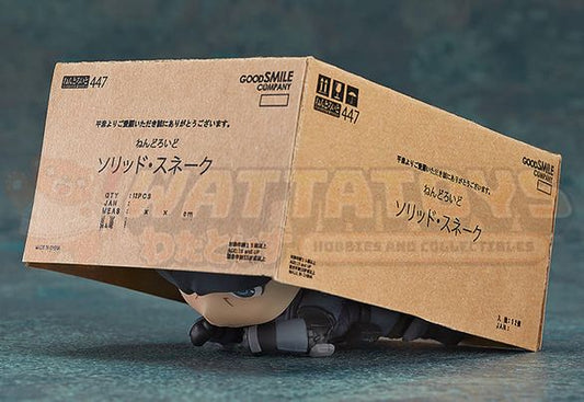 PREORDER - GOOD SMILE COMPANY - METAL GEAR SOLID - Nendoroid Solid Snake 3rd-run