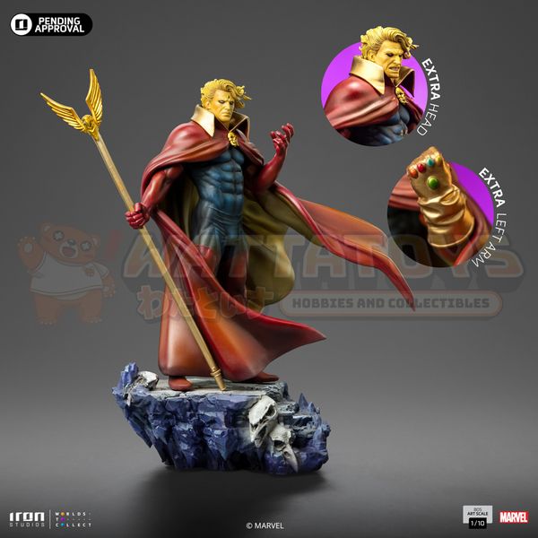 PREORDER - Iron Studios - Adam Warlock Marvel Art Scale 1/10