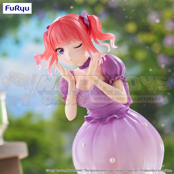 PREORDER - FURYU - The Quintessential Quintuplets Specials - Trio-Try-iT Figure Nakano Nino Pastel Dress ver.