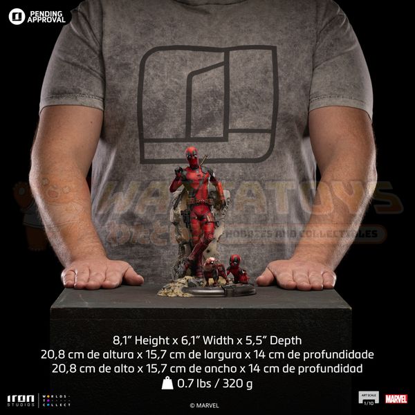 PREORDER - Iron Studios - Deadpool D&W Art Scale 1/10