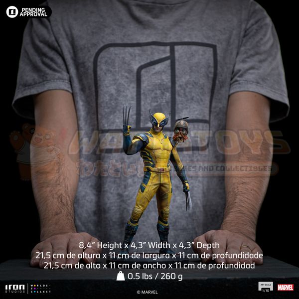 PREORDER - Iron Studios - Wolverine D&W Art Scale 1/10