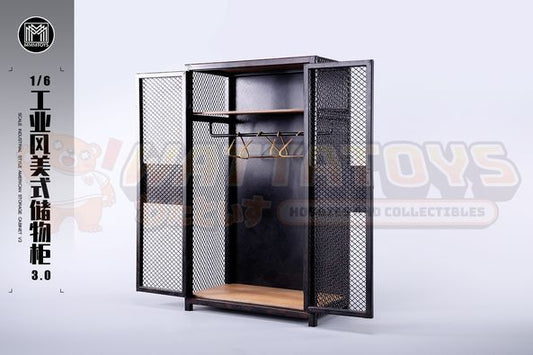 PREORDER - MMMTOYS - 1/6 Industrial Style American Storage Cabinet V3 M2411