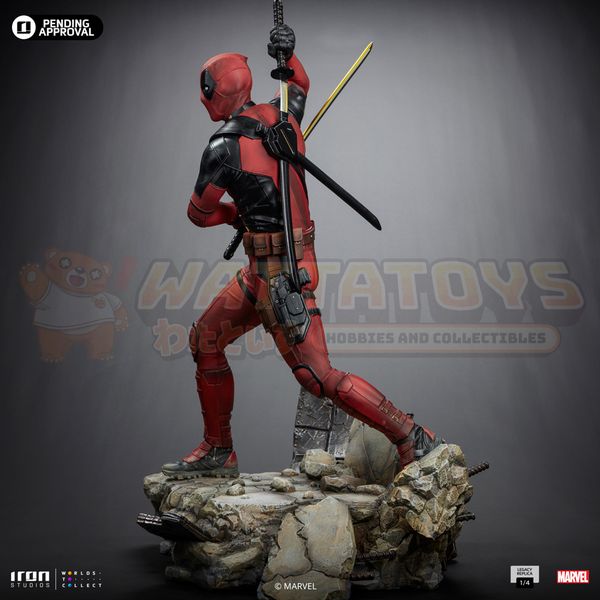 PREORDER - Iron Studios - Deadpool D&W Legacy Replica 1/4