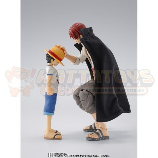 PREORDER - Bandai Tamashii - One Piece - SH Figuarts - Shanks & Monkey D. Luffy (Kid Era)