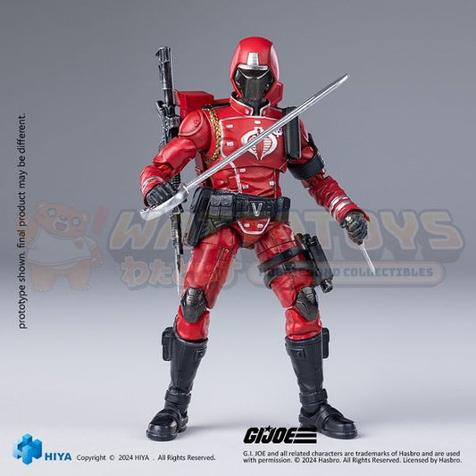 PREORDER - HIYA Toys - 1/18 G.I.Joe Special Forces Crimson Guard