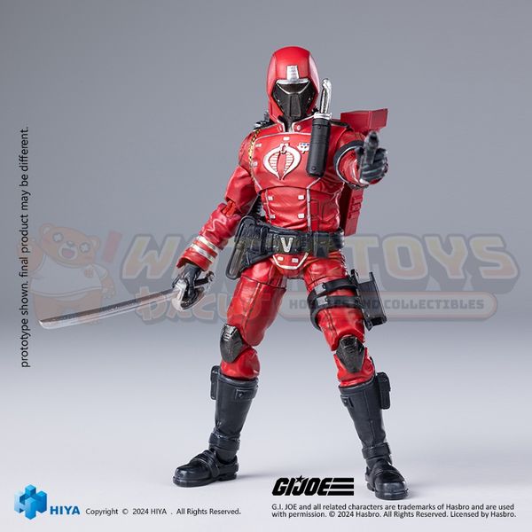 PREORDER - HIYA Toys - 1/18 G.I.Joe Special Forces Crimson Guard