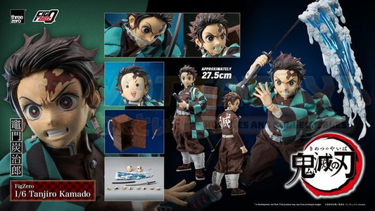 PREORDER - THREE ZERO - Demon Slayer: Kimetsu no Yaiba - 1/6 Scale - FigZero Tanjiro Kamado