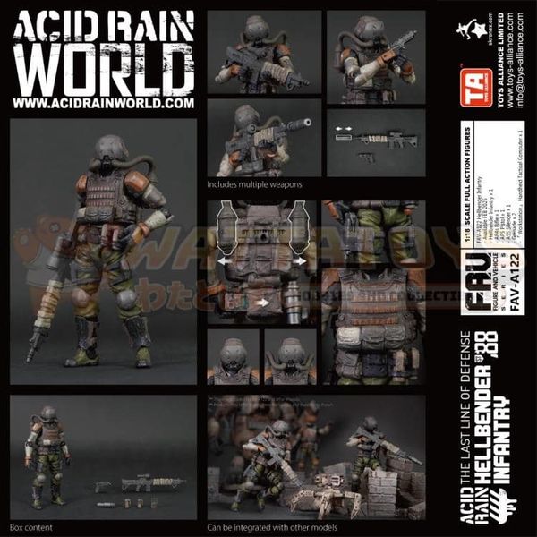 PREORDER - ACID RAIN - 1/18 Scale - Hellbender Infantry