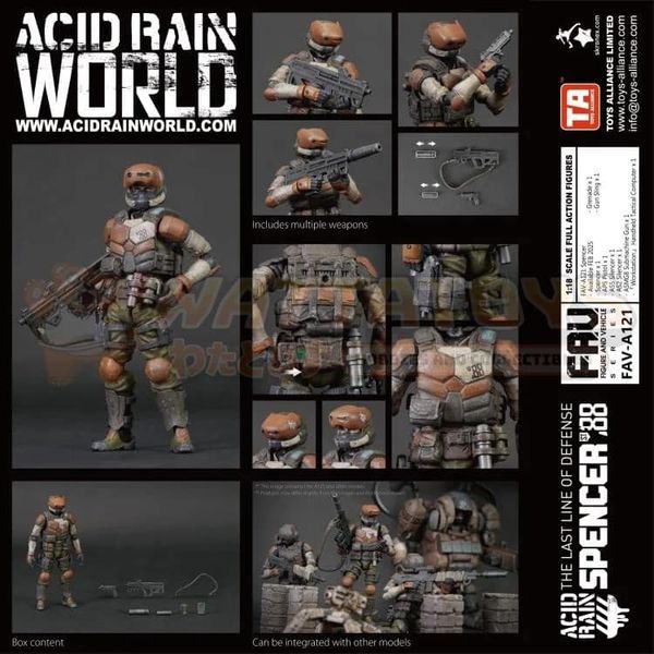 PREORDER - ACID RAIN - 1/18 Scale - Spencer