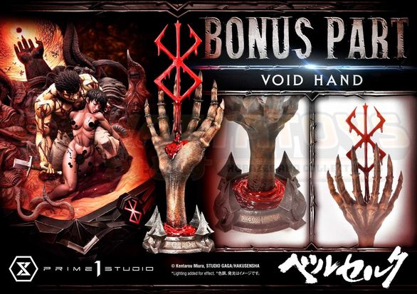 PREORDER - PRIME 1 STUDIOS - Legacy Art "Kentaro Miura" Berserk Guts & Casca Bonus Version