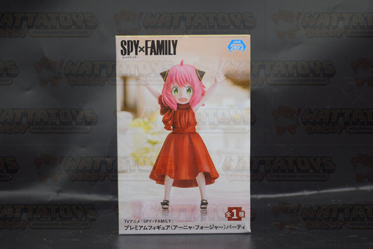 Sega - Spy x Family - Anya Forger Premium Figure Party Dress Red