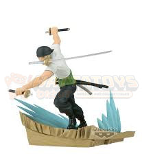 PREORDER - BANPRESTO - ONE PIECE - SENKOZEKKEI RORONOA ZORO + DRACULE MIHAWK