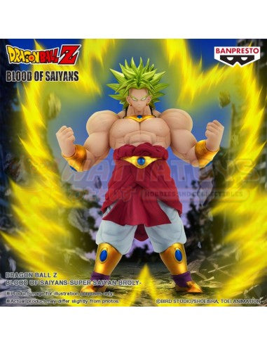 PREORDER - BANPRESTO - DRAGON BALL Z - BLOOD OF SAIYANS SUPER SAIYAN BROLY