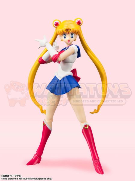 PREORDER - Bandai Tamashi Nations - Sailor Moon - S.H.Figuarts Sailor Moon -Animation Color Edition-