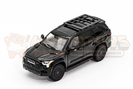 PREORDER - Tiny  - GCD 1:64 Toyota Sequoia - Midnight Black Metallic (LHD) 1:64