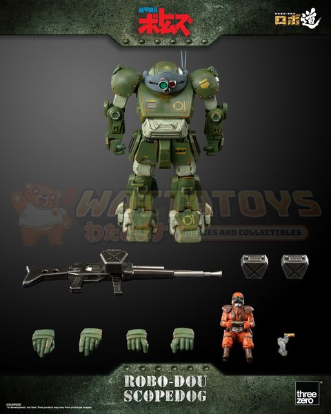 PREORDER - ThreeZero - Armored Trooper VOTOMS - ROBO-DOU Scopedog