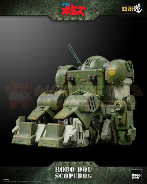 PREORDER - ThreeZero - Armored Trooper VOTOMS - ROBO-DOU Scopedog