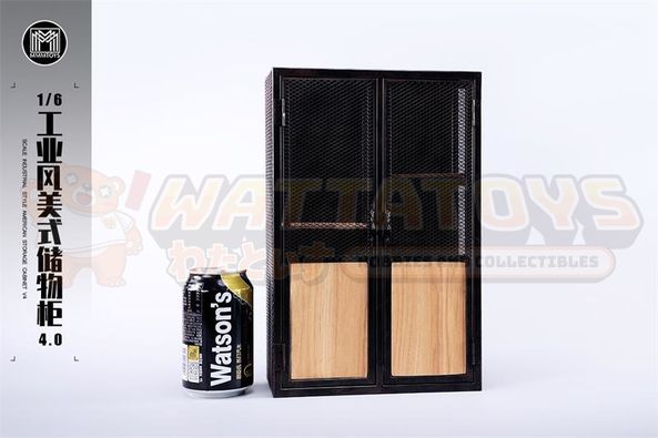 PREORDER - MMMTOYS - 1/6 Industrial Style American Storage Cabinet V4