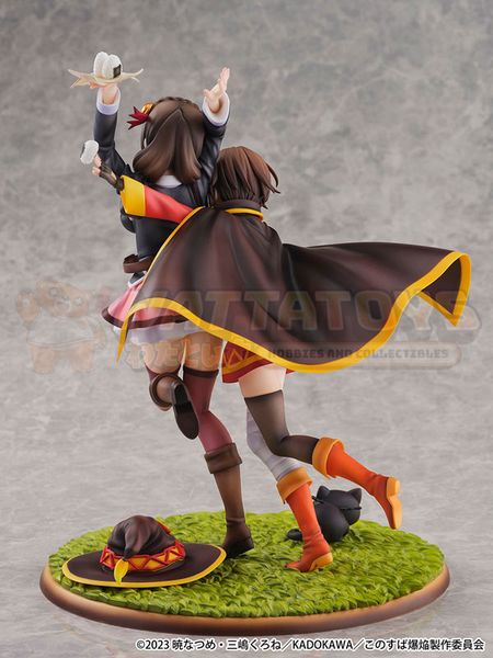 PREORDER - SHIBUYA SCRAMBLE FIGURE - Kono Subarashii Sekai ni Bakuen wo! - 1/7 Megumin & Yunyun Futari wa Otomodachi Ver.