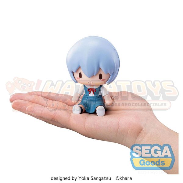 PREORDER - SEGA - Evangelion: New Theatrical Edition - Fuwa Petit Chibi Figure Rei Ayanami