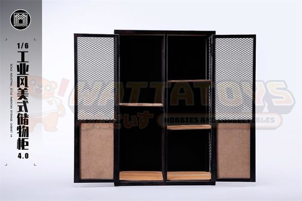 PREORDER - MMMTOYS - 1/6 Industrial Style American Storage Cabinet V4