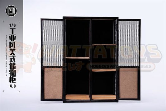 PREORDER - MMMTOYS - 1/6 Industrial Style American Storage Cabinet V4