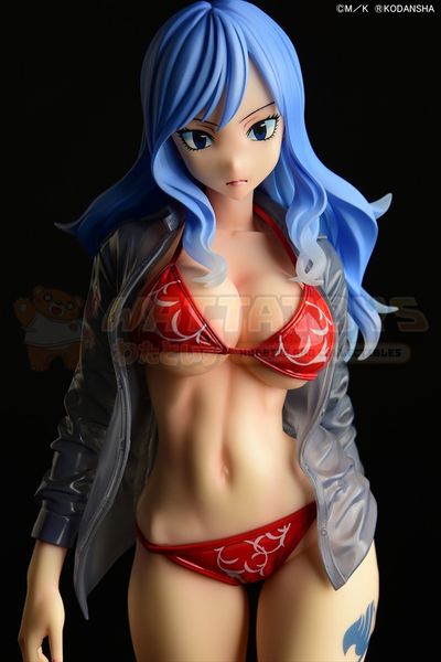 PREORDER - ORCATOYS - Fairy Tail - 1/6 Juvia Lokser / Gravure_Style (Red Bikini!!) See-Through Wet Shirt Sp