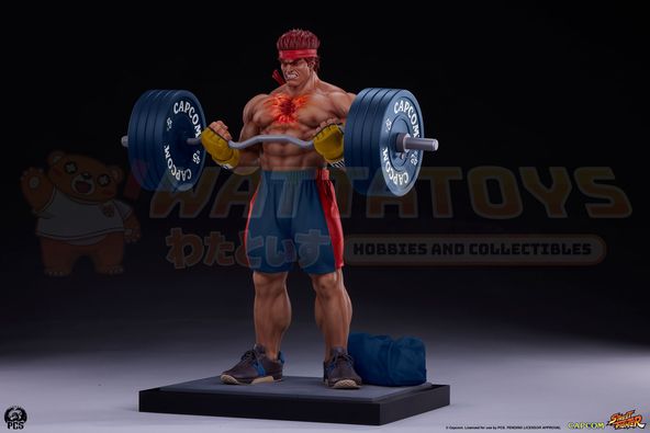 PREORDER - Premium Collectibles Studio -STREET FIGHTER - EVIL RYU: POWERLIFTING 1:4 PREMIER SERIES STATUE