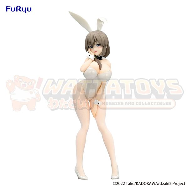 PREORDER - FURYU Corporation - Uzaki-chan Wants to Hang Out! - BiCute Bunnies Figure: Tsuki Uzaki White Pearl ver.