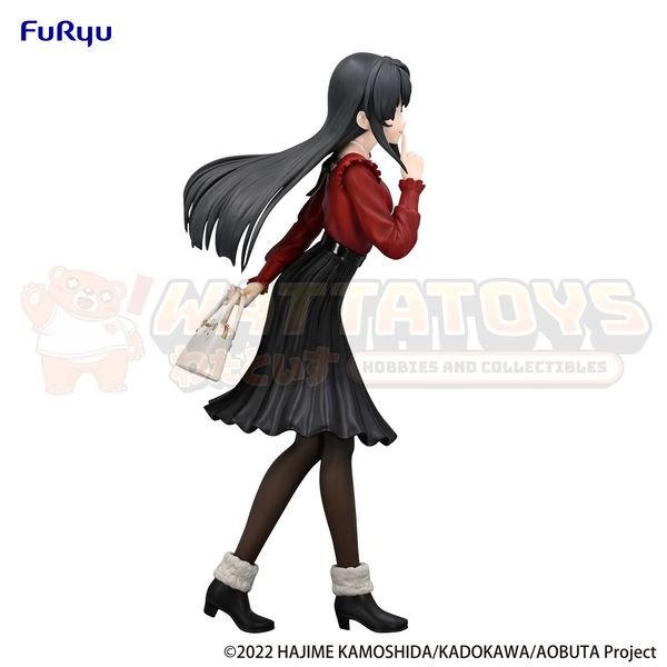 PREORDER - FURYU Corporation - Rascal Does Not Dream Series - Trio-Try-iT Figure: Mai Sakurajima Winter Outfit ver.