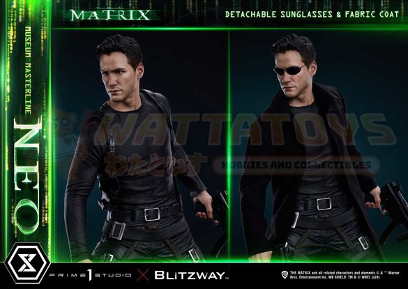 PREORDER - Prime1 Studios - Museum Masterline The Matrix (Film) Neo