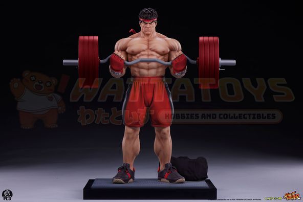 PREORDER - Premium Collectibles Studio - STREET FIGHTER - RYU: POWERLIFTING 1:4 PREMIER SERIES STATUE