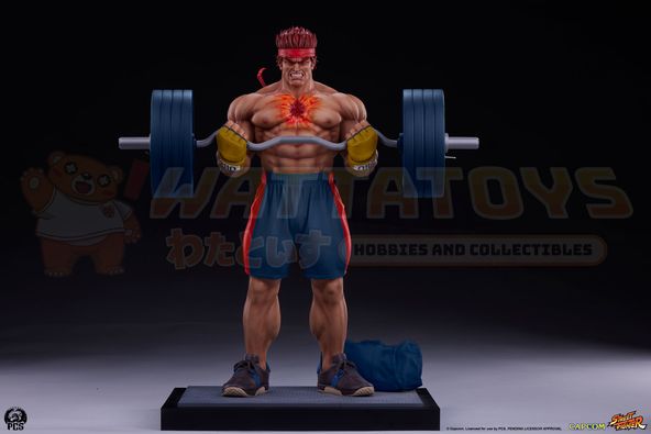 PREORDER - Premium Collectibles Studio -STREET FIGHTER - EVIL RYU: POWERLIFTING 1:4 PREMIER SERIES STATUE