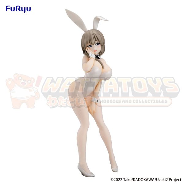 PREORDER - FURYU Corporation - Uzaki-chan Wants to Hang Out! - BiCute Bunnies Figure: Tsuki Uzaki White Pearl ver.