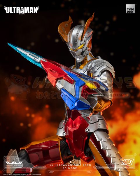 PRE-ORDER - ThreeZero - ULTRAMAN - FigZero 1/6 ULTRAMAN SUIT ZERO SC Mode