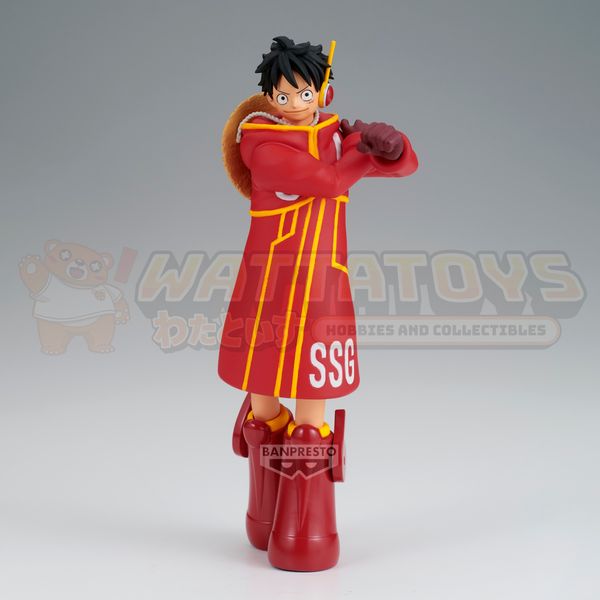 PREORDER - BANPRESTO - ONE PIECE THE SHUKKO - MONKEY D LUFFY VER. EGGHEAD