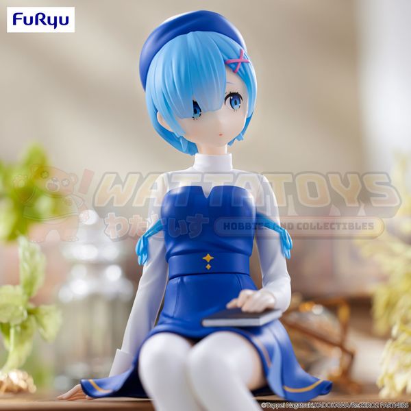 PREORDER - FURYU Corporation - Re:ZERO -Starting Life in Another World - Noodle Stopper Figure: Rem Book Girl ver.