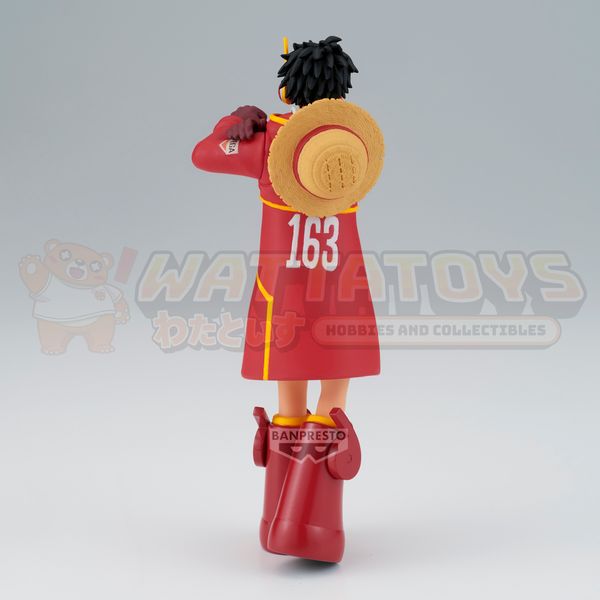 PREORDER - BANPRESTO - ONE PIECE THE SHUKKO - MONKEY D LUFFY VER. EGGHEAD