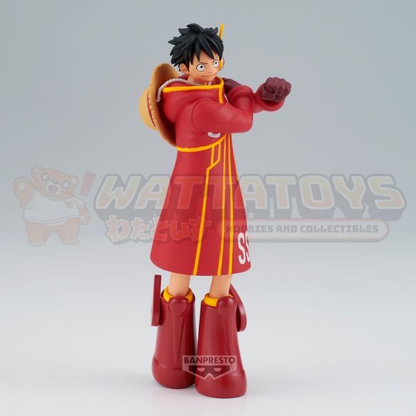 PREORDER - BANPRESTO - ONE PIECE THE SHUKKO - MONKEY D LUFFY VER. EGGHEAD