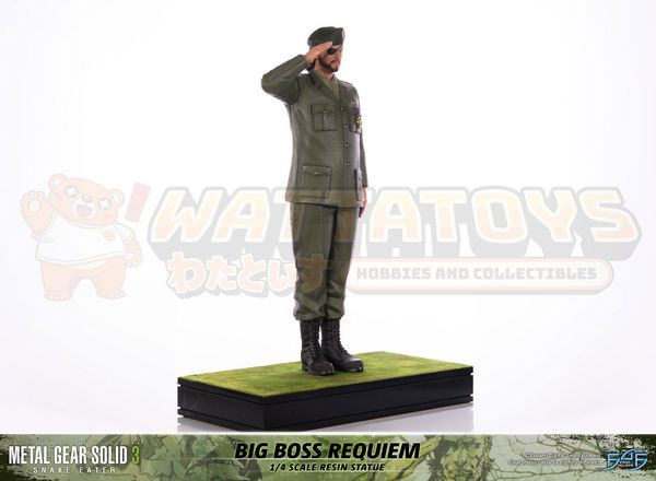 PREORDER - First 4 Figures - Metal Gear Solid 3: Snake Eater - Big Boss Requiem 1/4