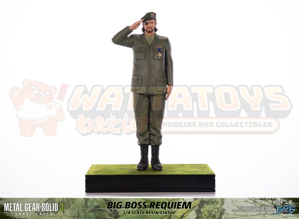 PREORDER - First 4 Figures - Metal Gear Solid 3: Snake Eater - Big Boss Requiem 1/4