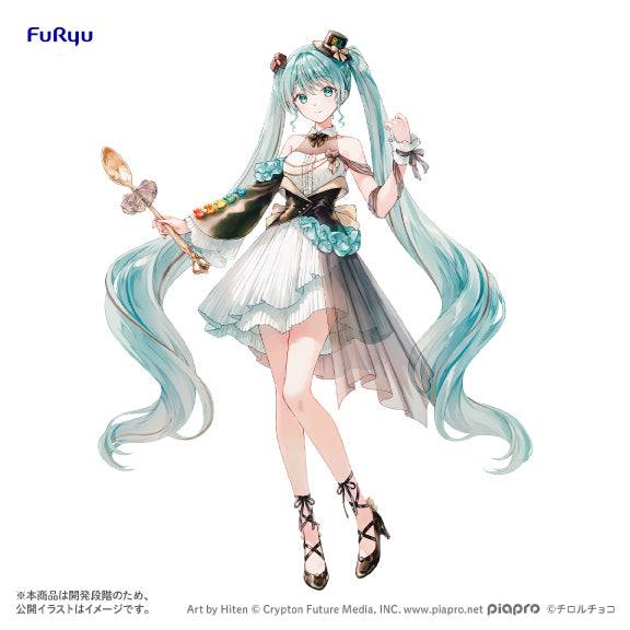[PRE-ORDER] Furyu Hatsune Miku×TIROL CHOCO Collaboration Figure Coffee Nougat ver.